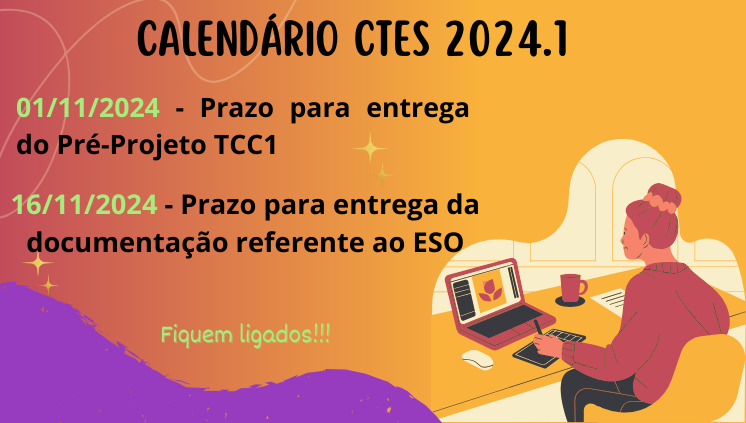 Calendário CTES 2024.1