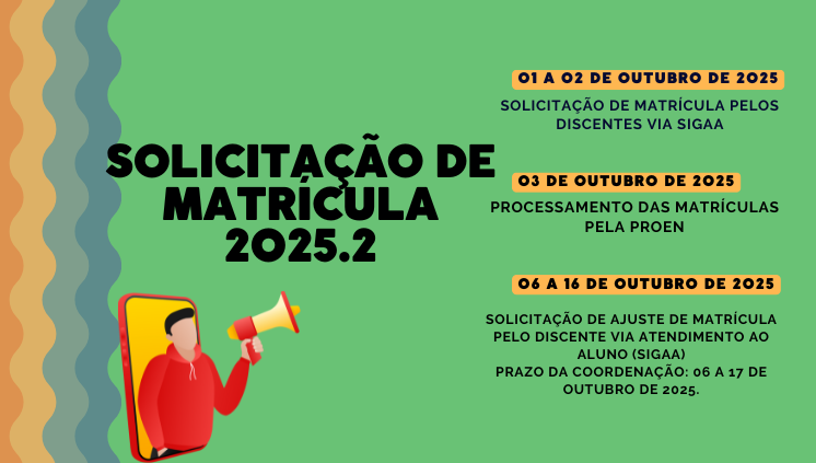 Solicitação de Matrícula 2025.2